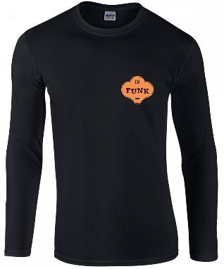 Dr Funk Long Sleeve T Shirt Small Orange Peg